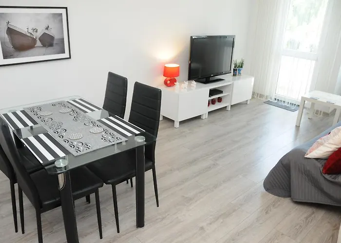 アパート Mieszkanie 3 Maja ソポト